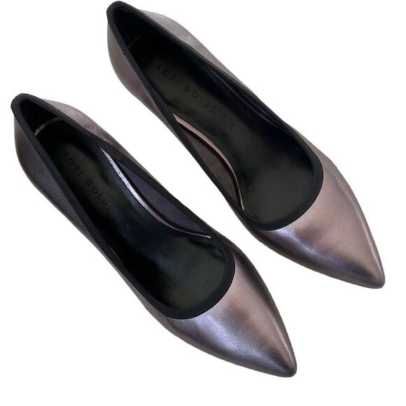 Like New LOGO Lori Goldstein Leather Heels - Picture 2 of 7